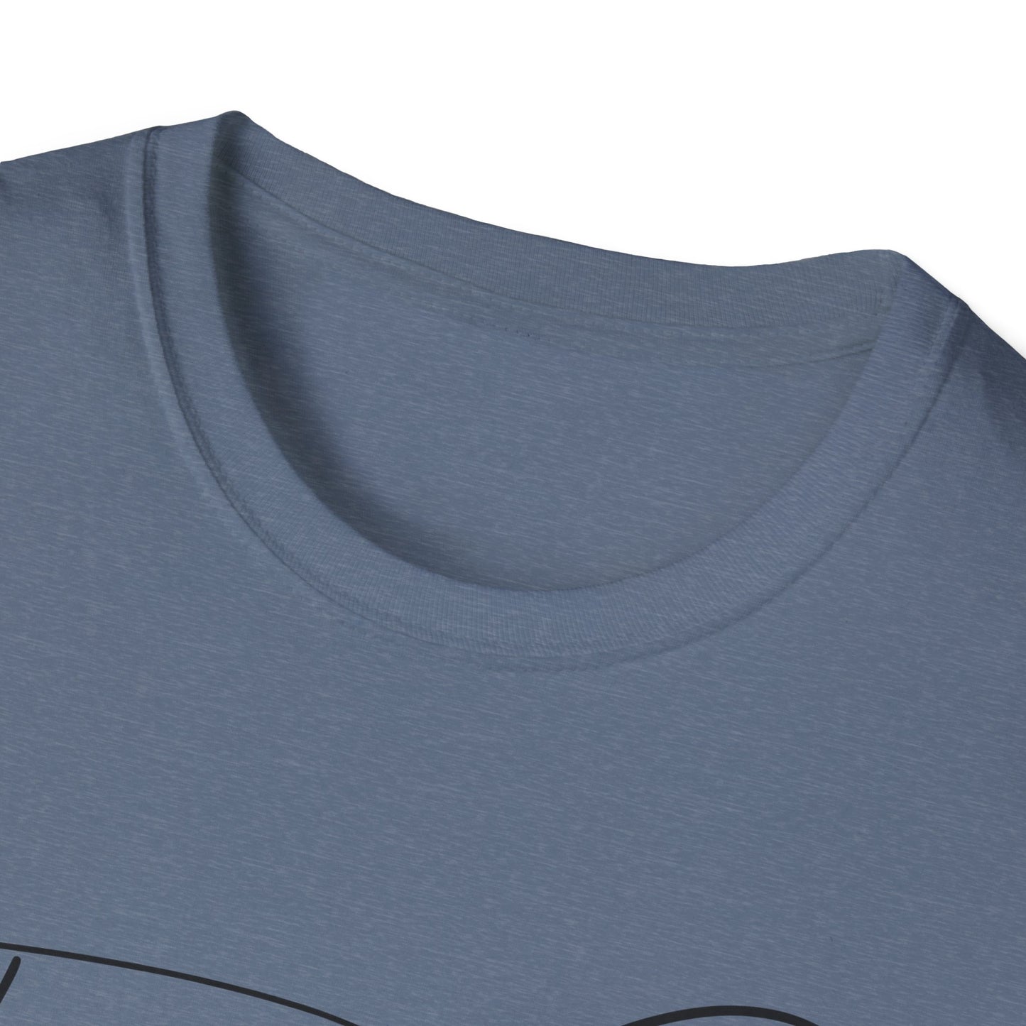 Plain Logo Unisex Softstyle T-Shirt