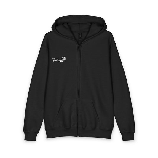 Travel Agent Kid Youth Heavy Blend Zipped Hoodie