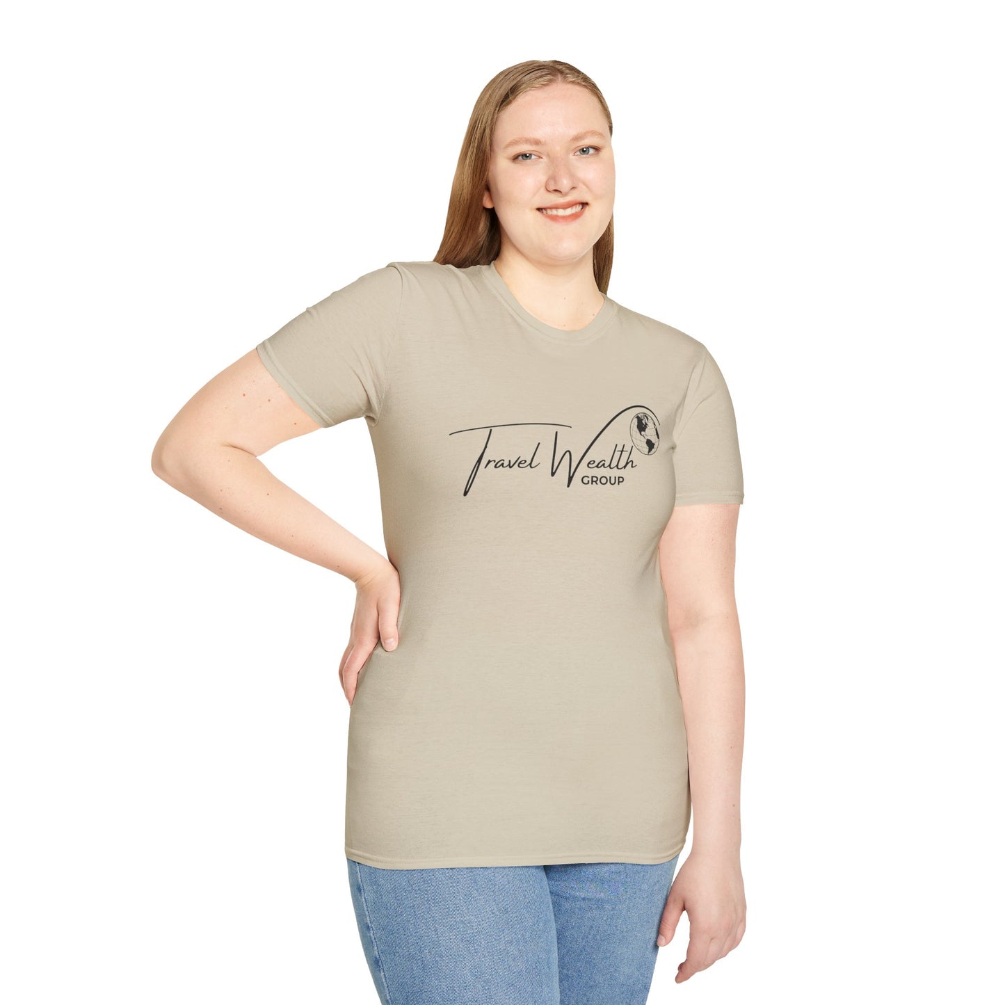 Plain Logo Unisex Softstyle T-Shirt