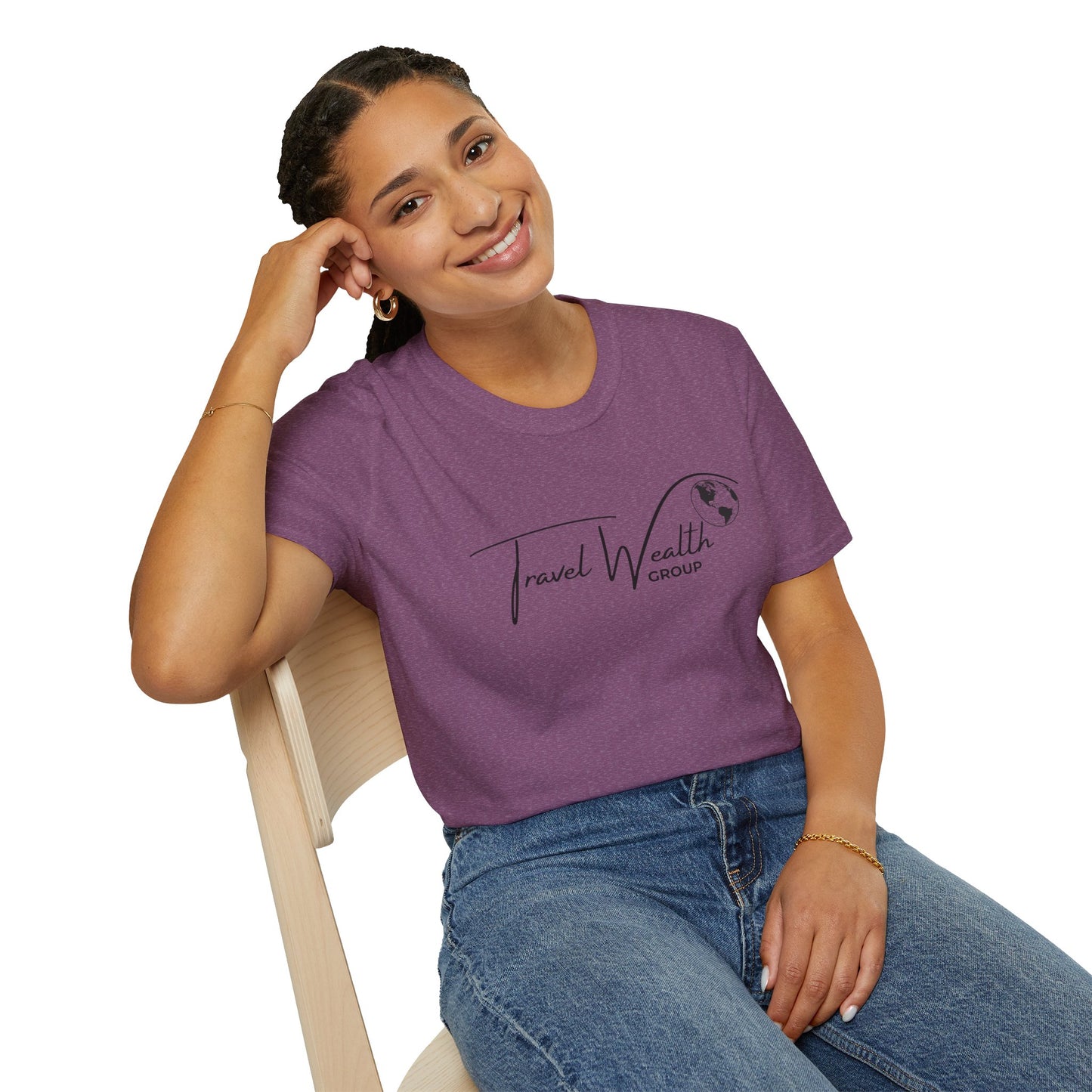 Plain Logo Unisex Softstyle T-Shirt