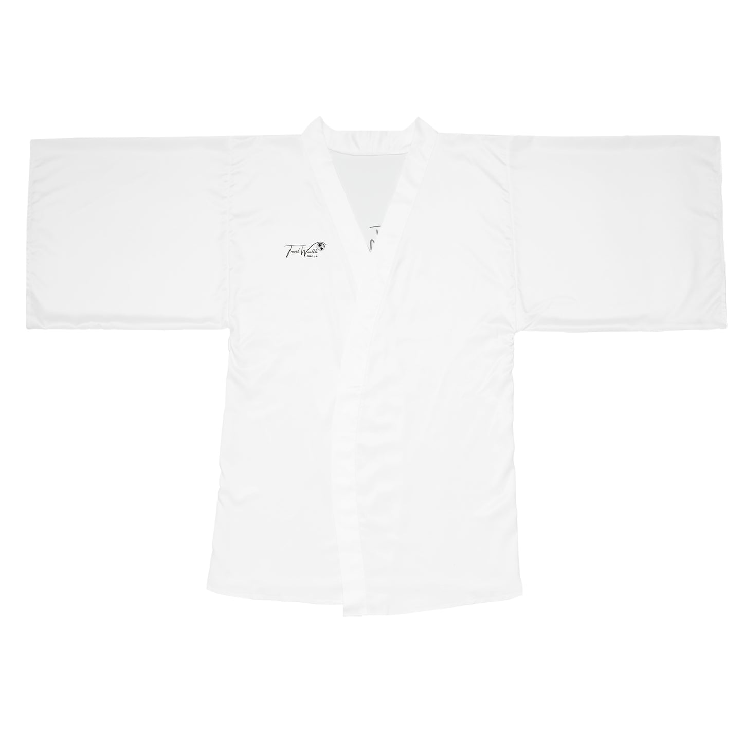 Logo Long Sleeve Kimono Robe (AOP)