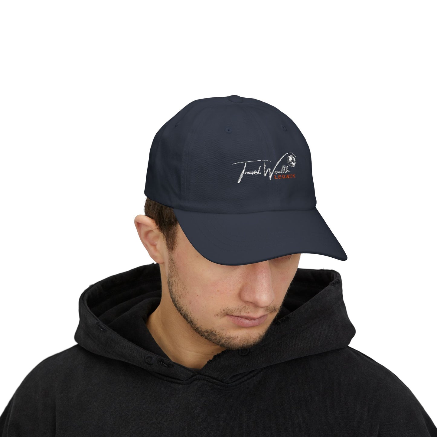 Legacy   Travel WealthClassic Dad Cap - Relaxed Black Baseball Hat