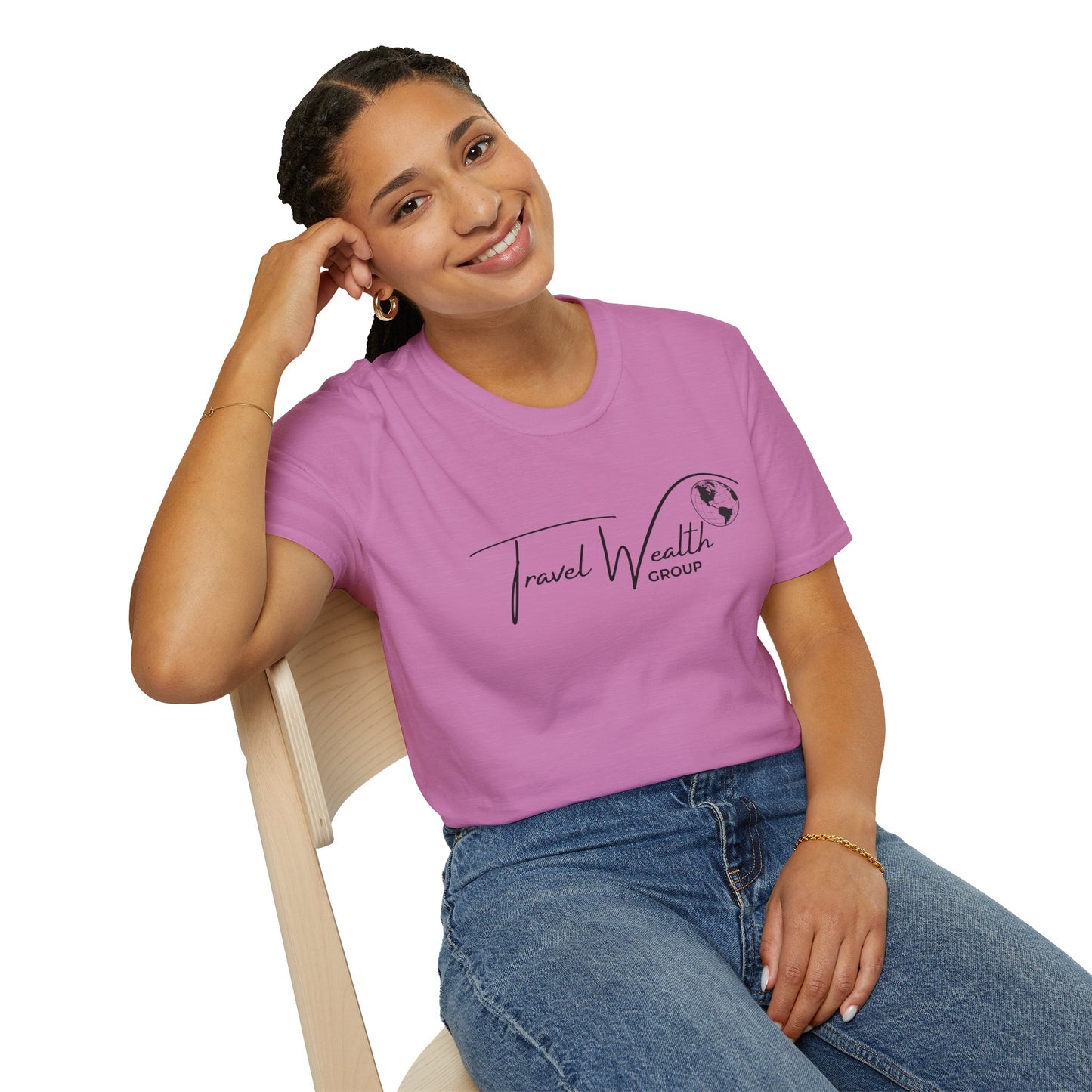 Plain Logo Unisex Softstyle T-Shirt