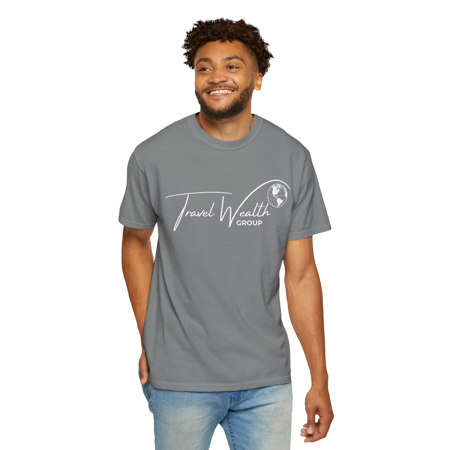 Unisex Garment-Dyed T-shirt I may Talk About Travel Non-Stop