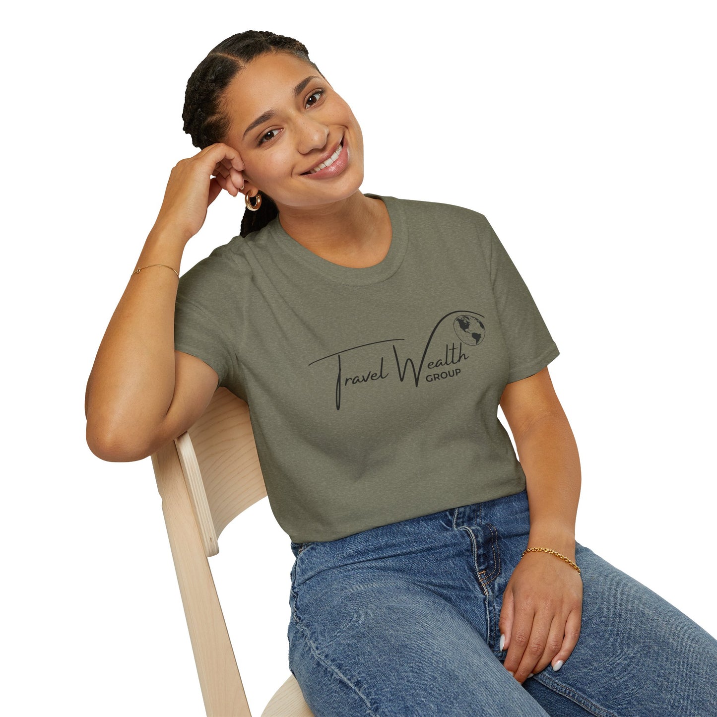 Plain Logo Unisex Softstyle T-Shirt