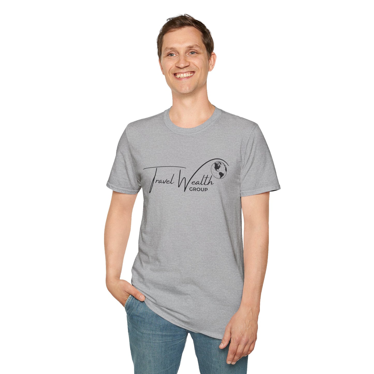Plain Logo Unisex Softstyle T-Shirt