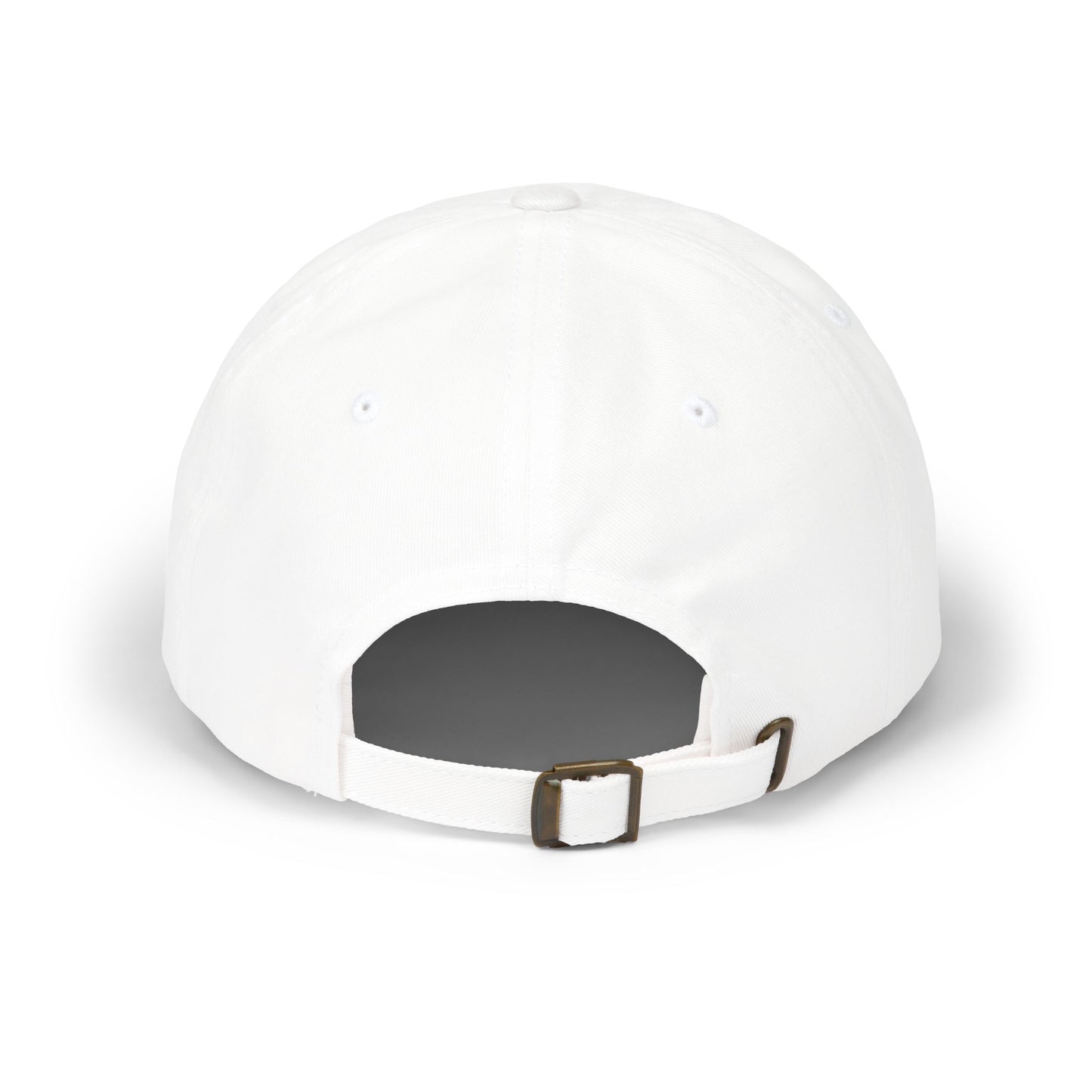 Travel Wealth Classic Dad Cap - Relaxed White Baseball Hat