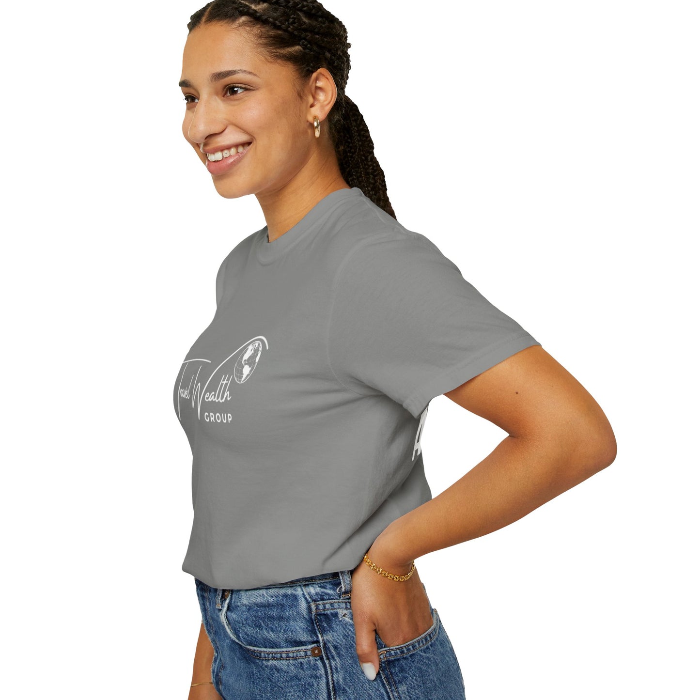 Unisex Garment-Dyed T-shirt I may Talk About Travel Non-Stop