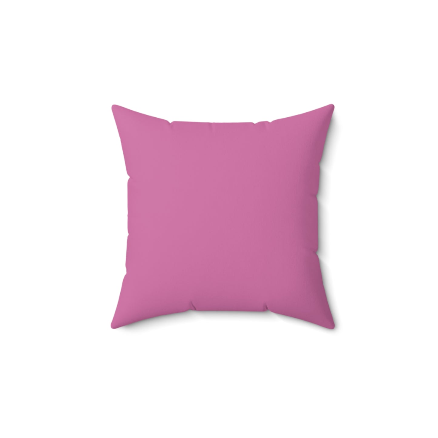 Logo Spun Polyester Square Pillow