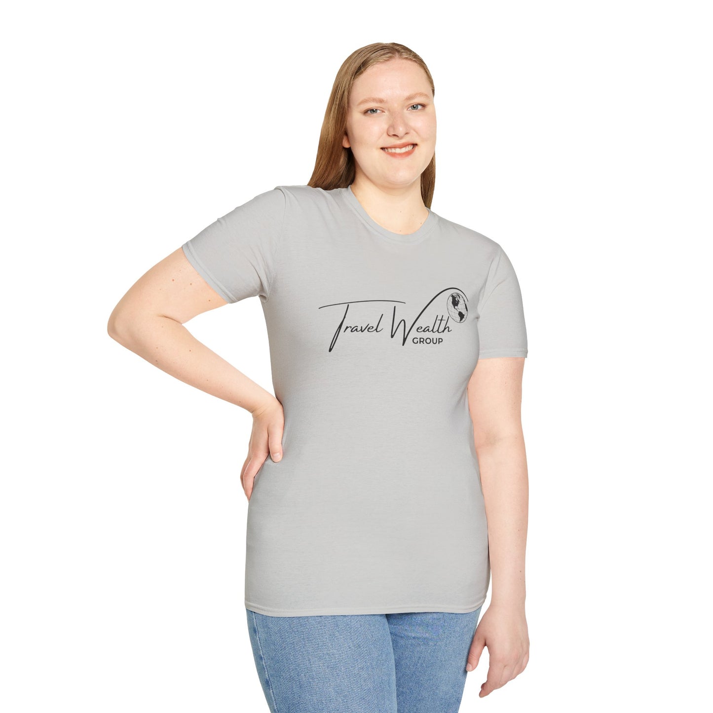 Plain Logo Unisex Softstyle T-Shirt