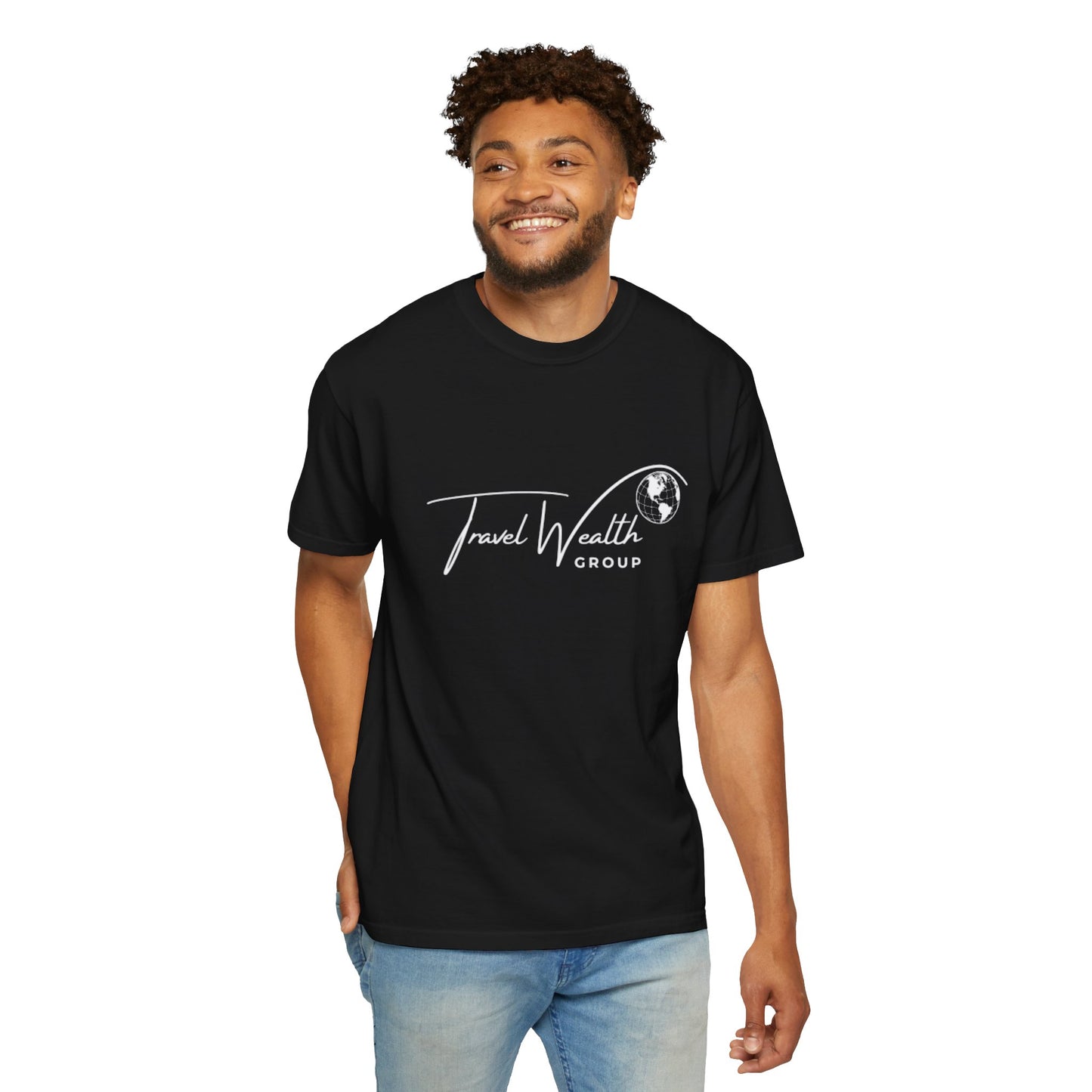 Unisex Garment-Dyed T-shirt I may Talk About Travel Non-Stop