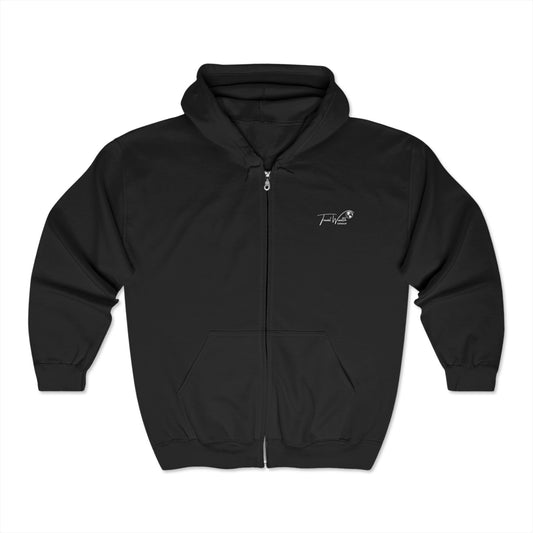 Travel Wealth Group Unisex Full Zip Hoodie - Cozy & Stylish for Adventurers