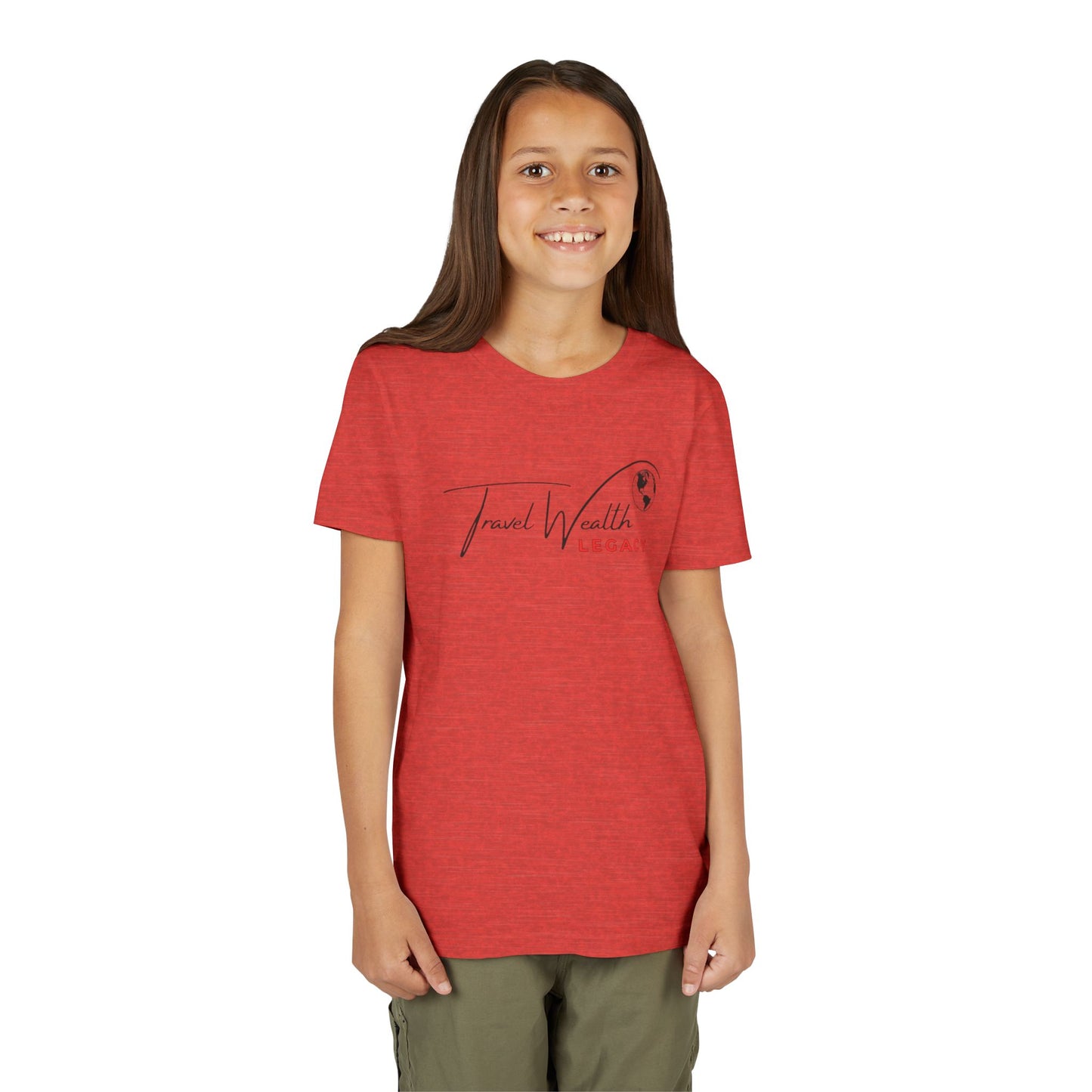 Legacy My Mom May Talk About Travel Non - Stop Youth Short Sleeve Tee