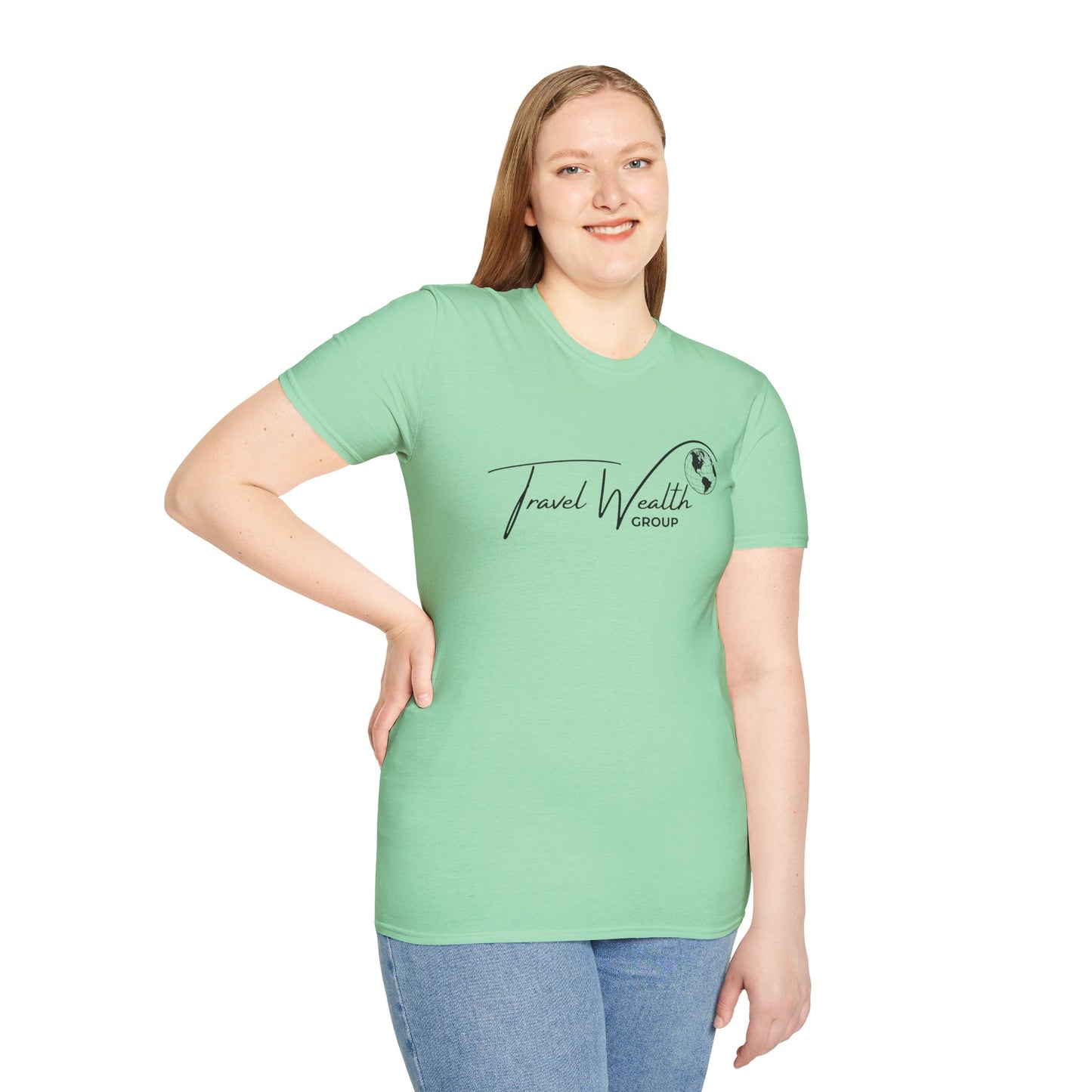 Plain Logo Unisex Softstyle T-Shirt