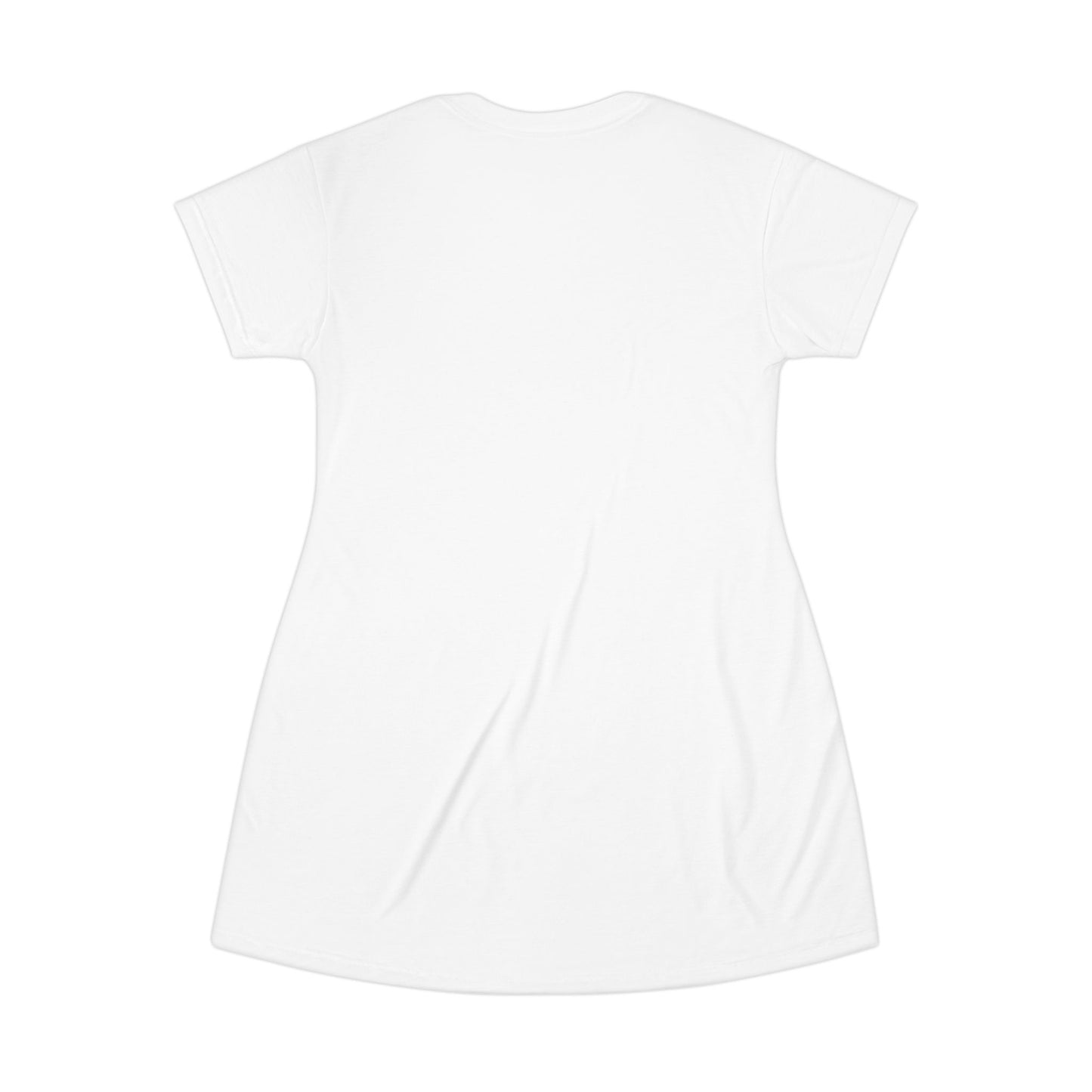 Work Sucks Go Travel T-Shirt Dress (AOP)