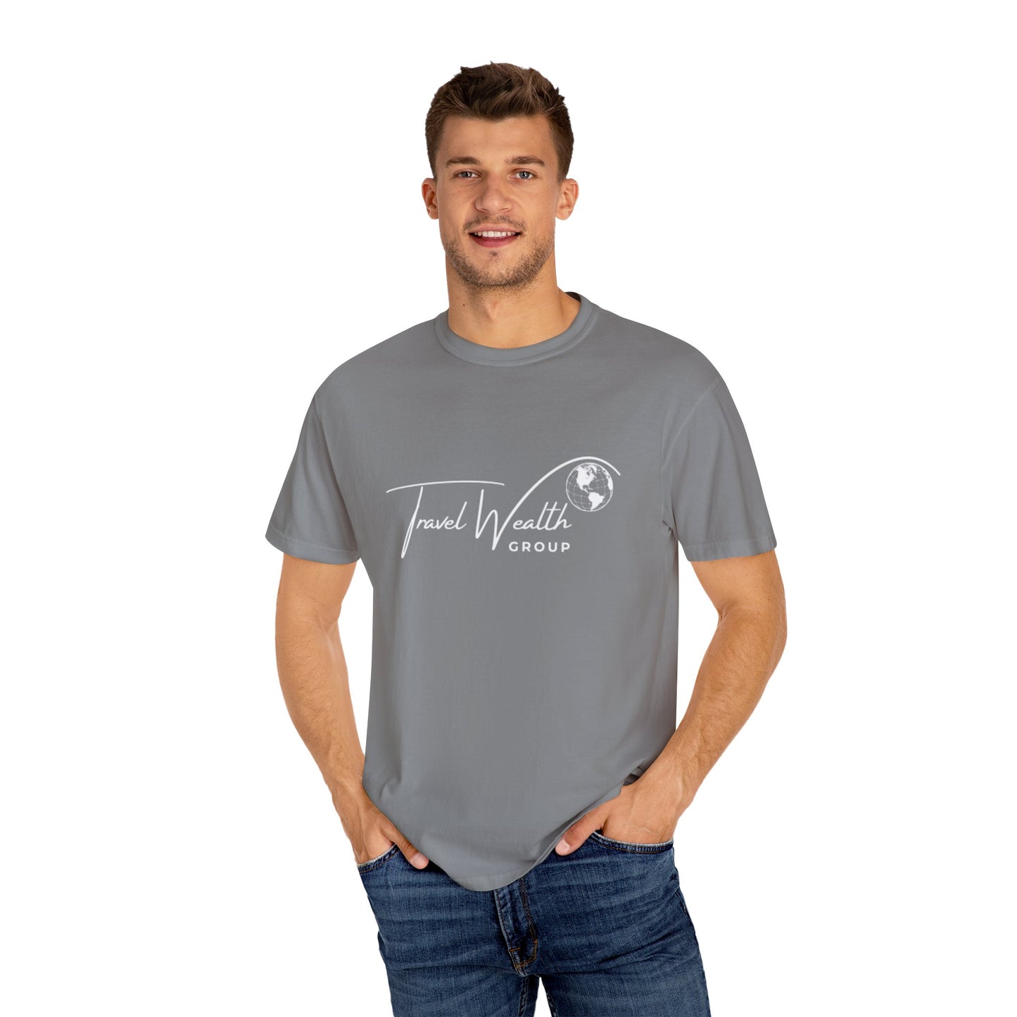 Unisex Garment-Dyed T-shirt I may Talk About Travel Non-Stop