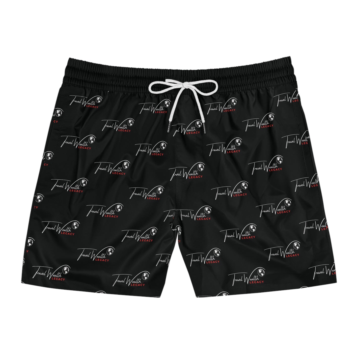 Legacy Logo Men's Mid-Length Swim Shorts (AOP)