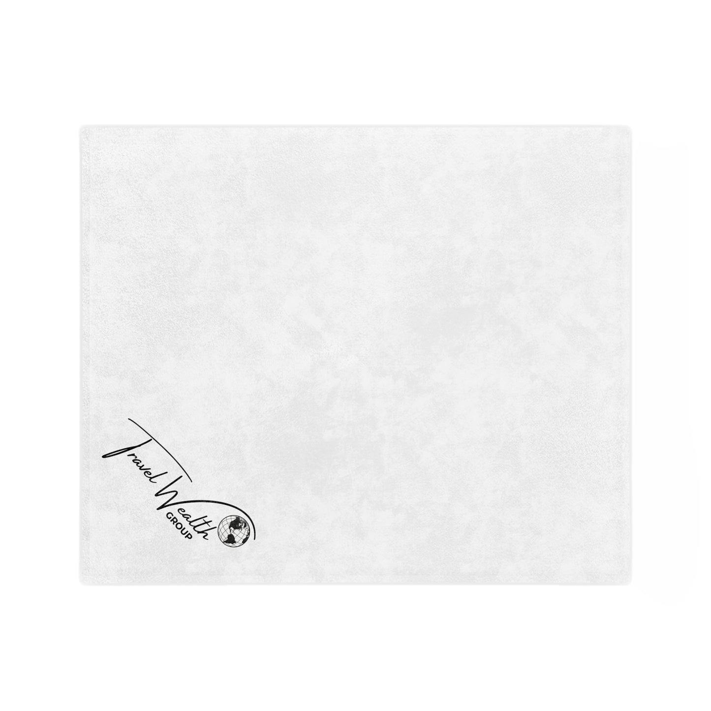 Logo Velveteen Microfiber Blanket