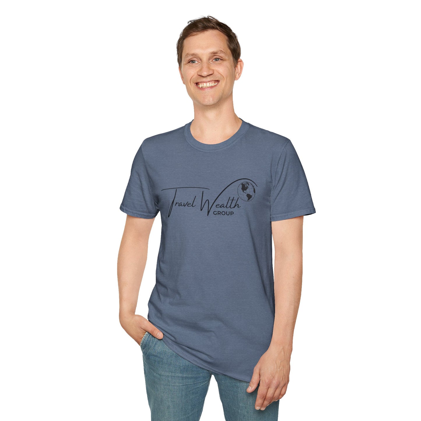 Plain Logo Unisex Softstyle T-Shirt