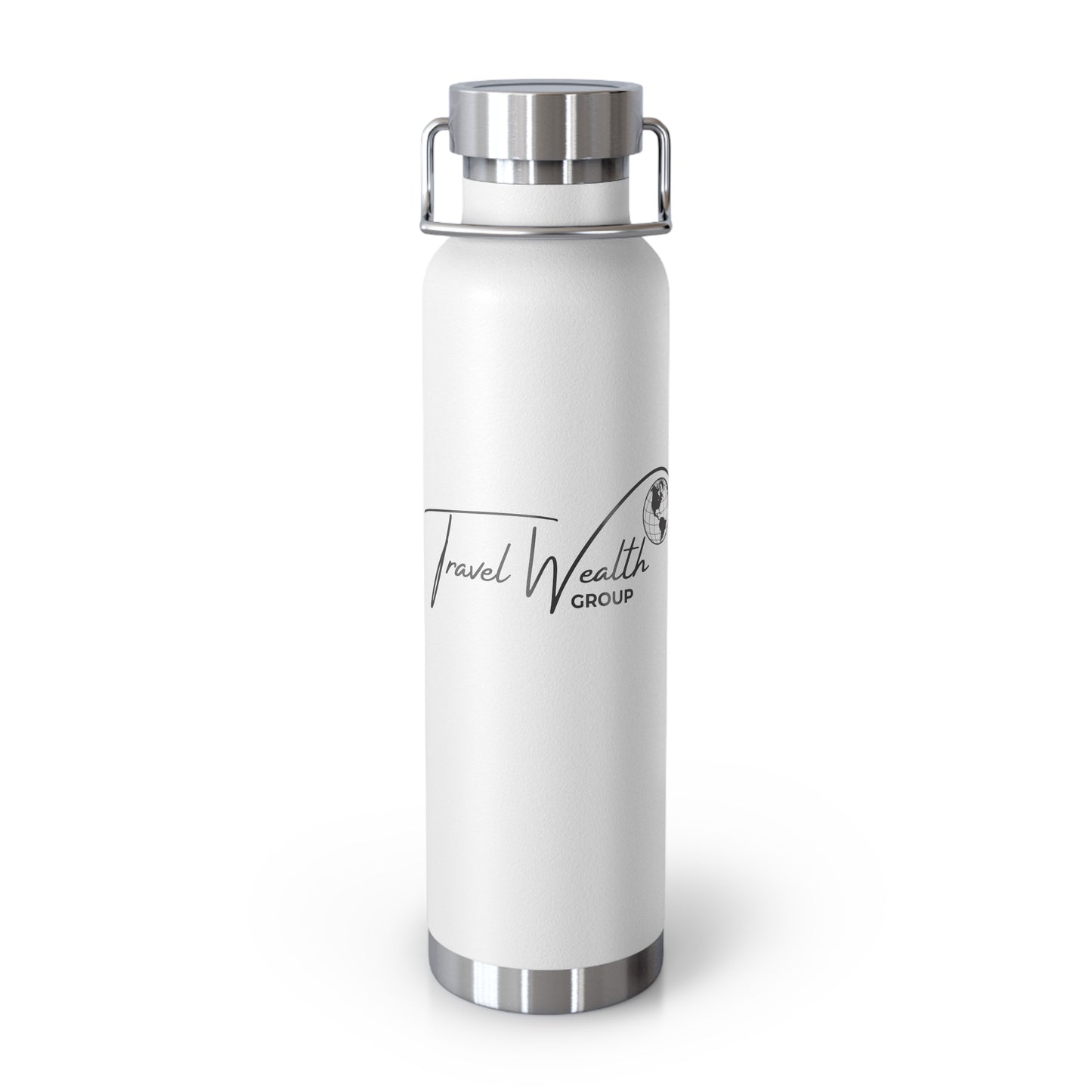 Travel Wealth Group Copper Insulated Water Bottle - 22oz