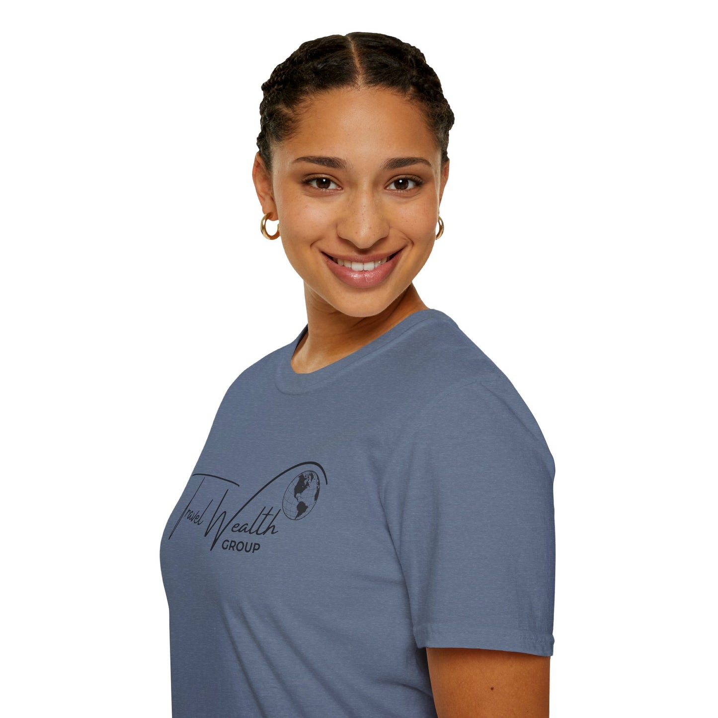 Plain Logo Unisex Softstyle T-Shirt