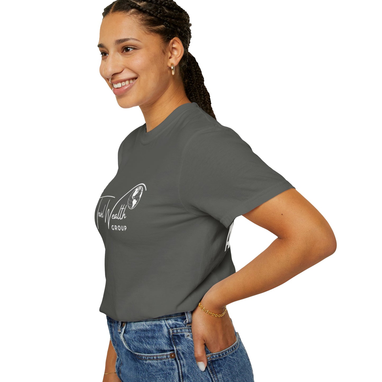 Unisex Garment-Dyed T-shirt I may Talk About Travel Non-Stop