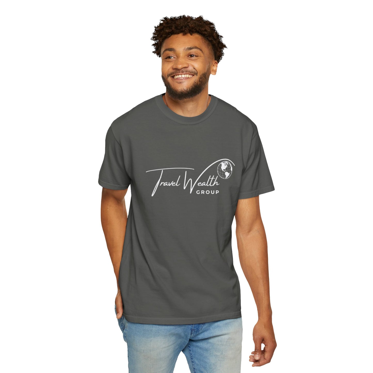 Unisex Garment-Dyed T-shirt I may Talk About Travel Non-Stop