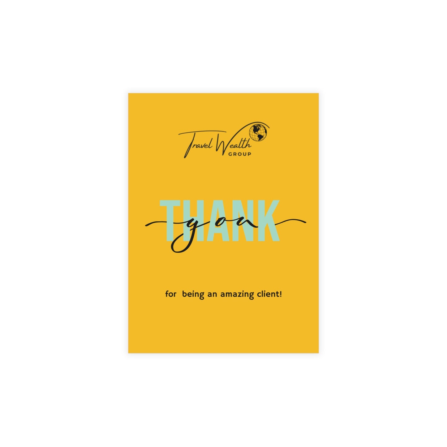 Travel-Themed Postcard Bundle - Thank You Notes & Inspirational Quotes