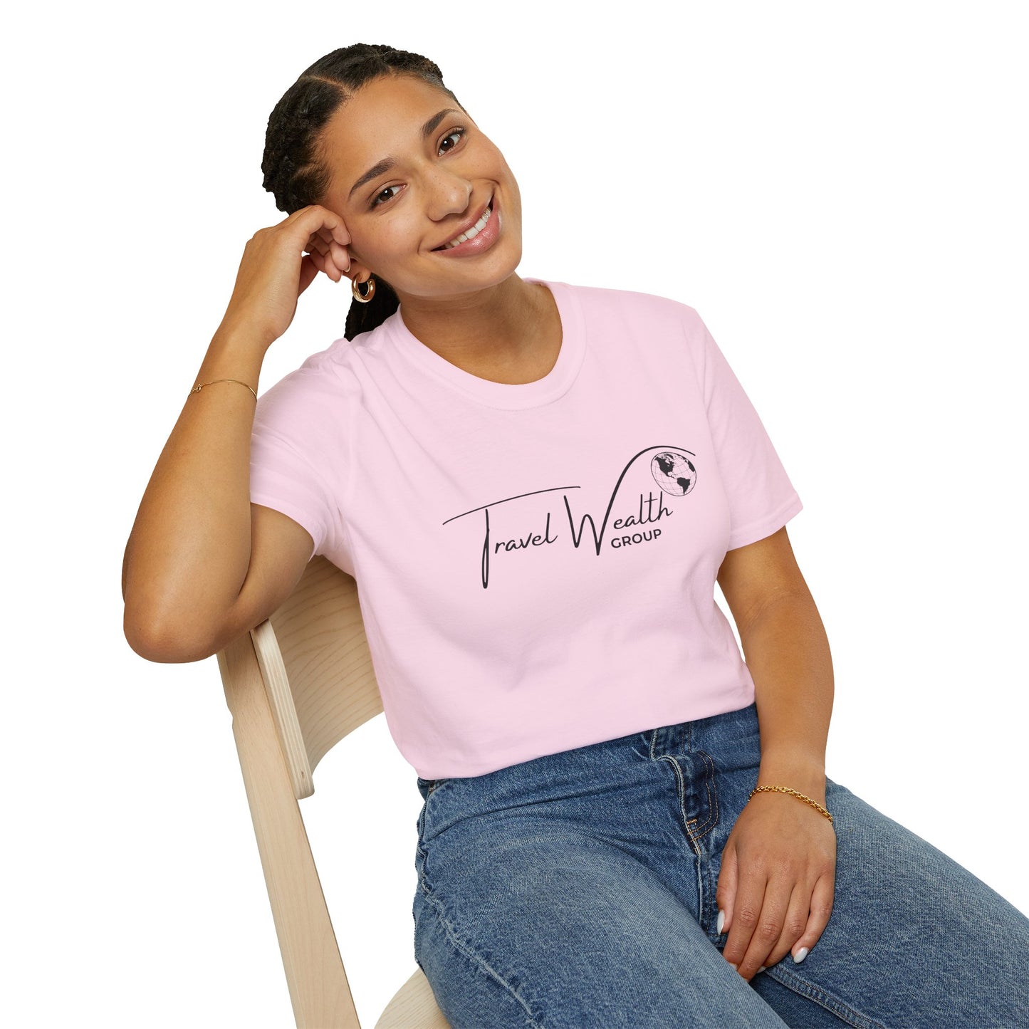 Plain Logo Unisex Softstyle T-Shirt