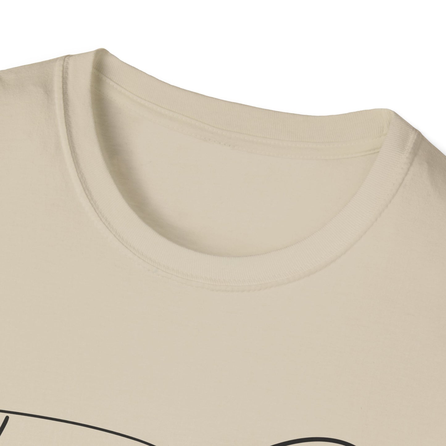 Plain Logo Unisex Softstyle T-Shirt