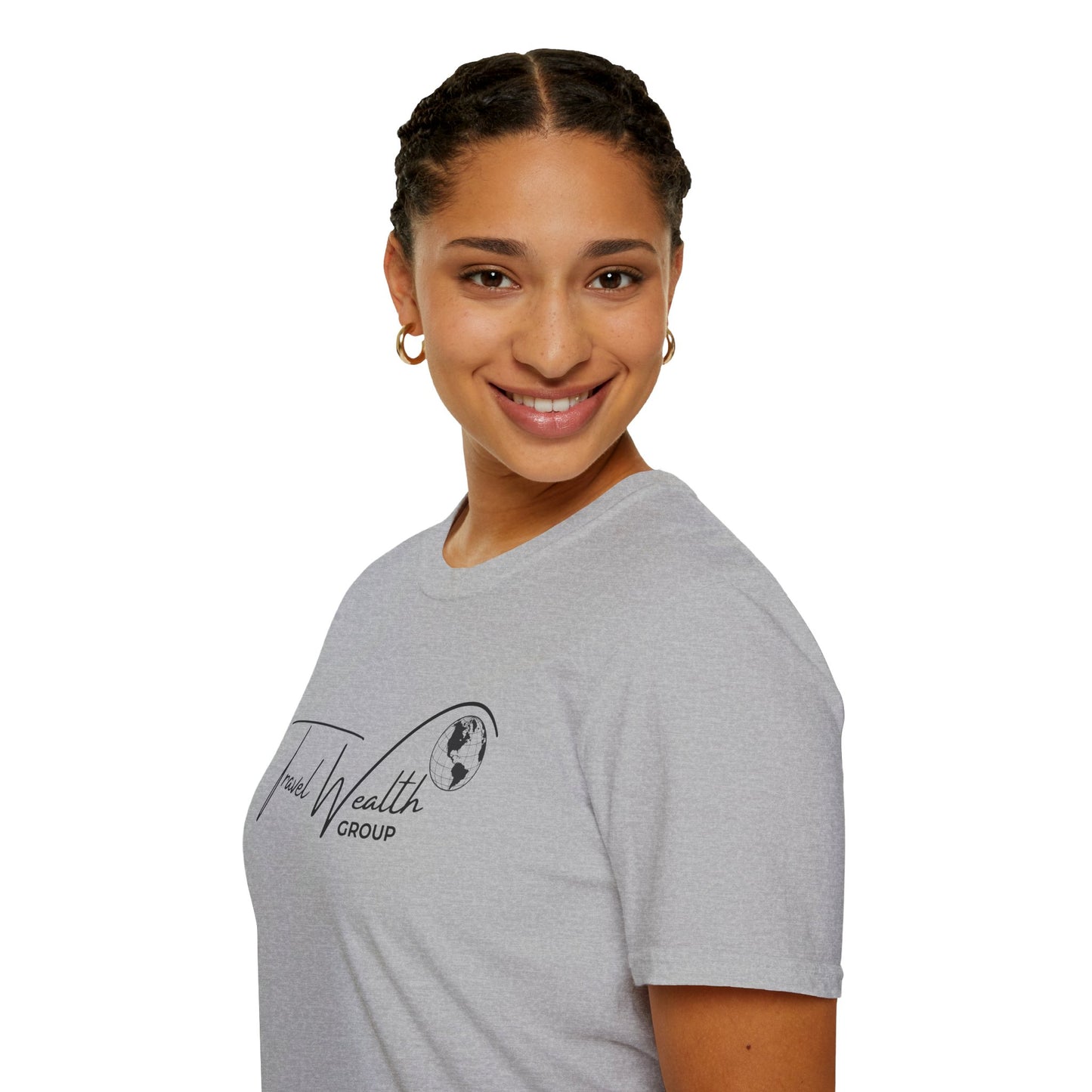 Plain Logo Unisex Softstyle T-Shirt