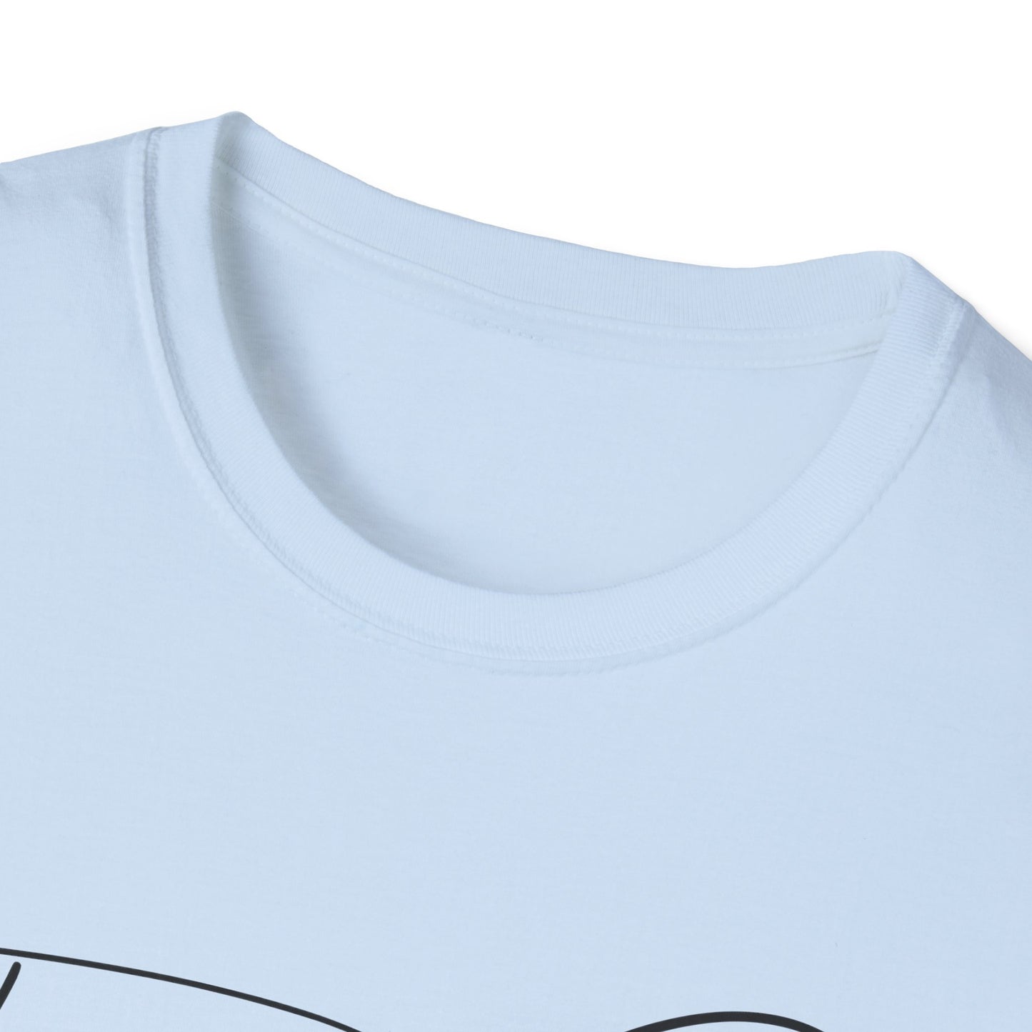 Plain Logo Unisex Softstyle T-Shirt