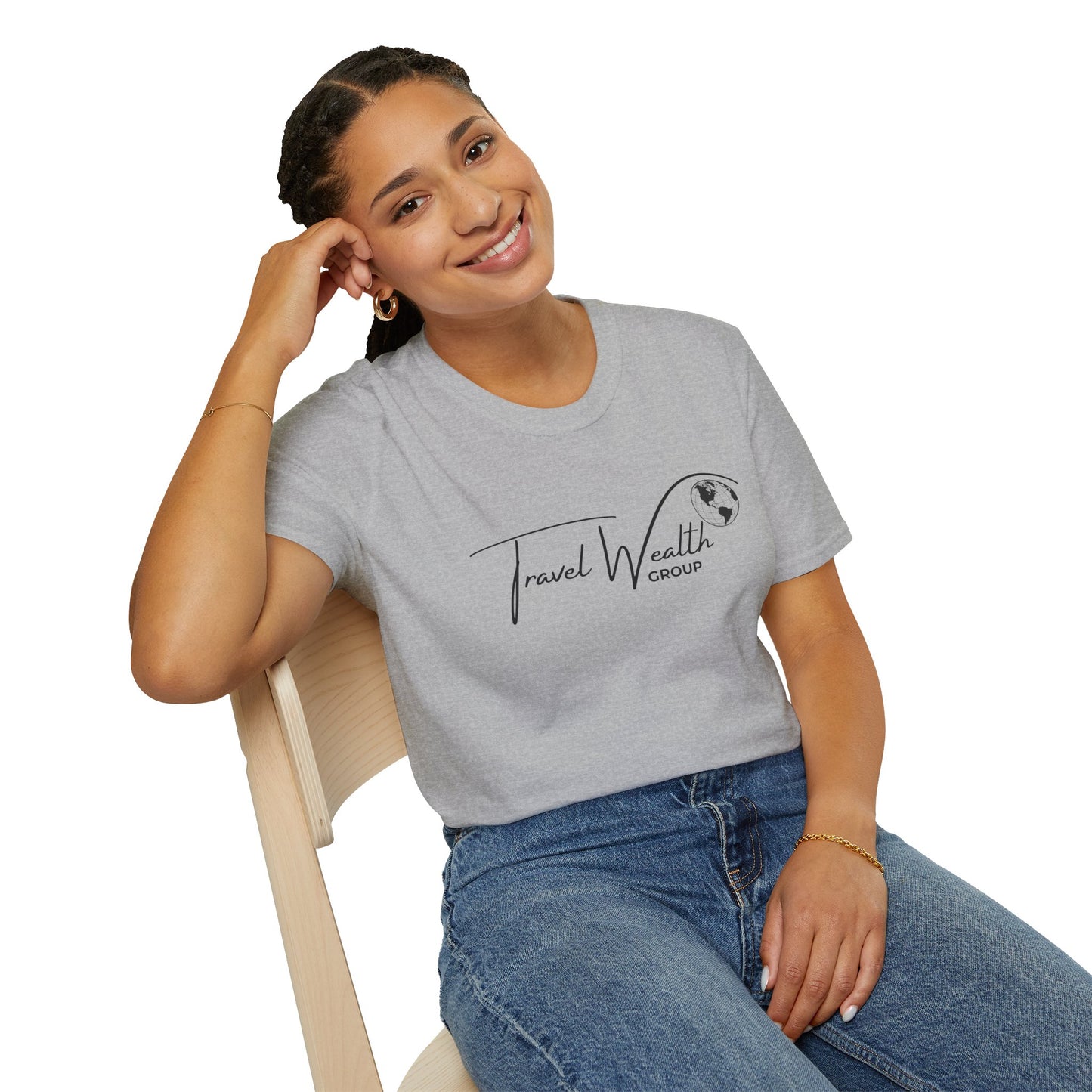Plain Logo Unisex Softstyle T-Shirt