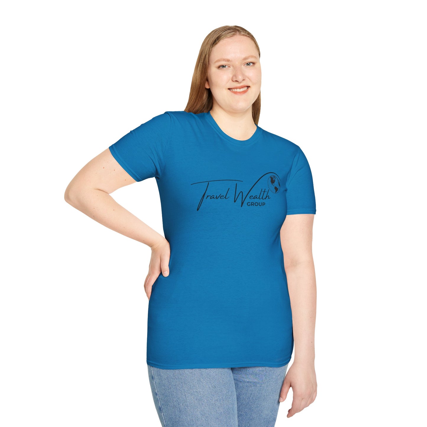Plain Logo Unisex Softstyle T-Shirt