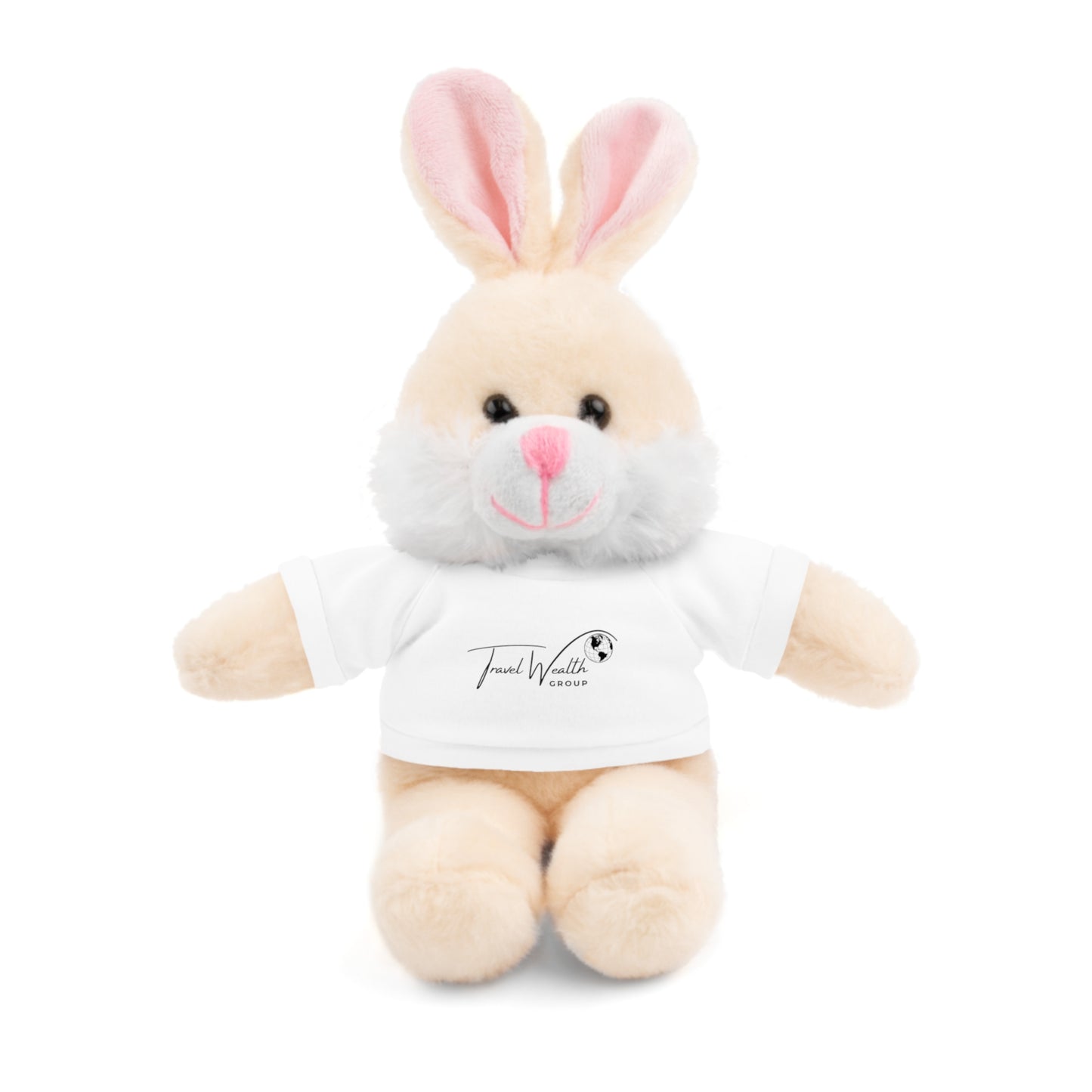 Personalized Stuffed Animal with Custom Tee - Perfect Gift for Kids and Celebrations