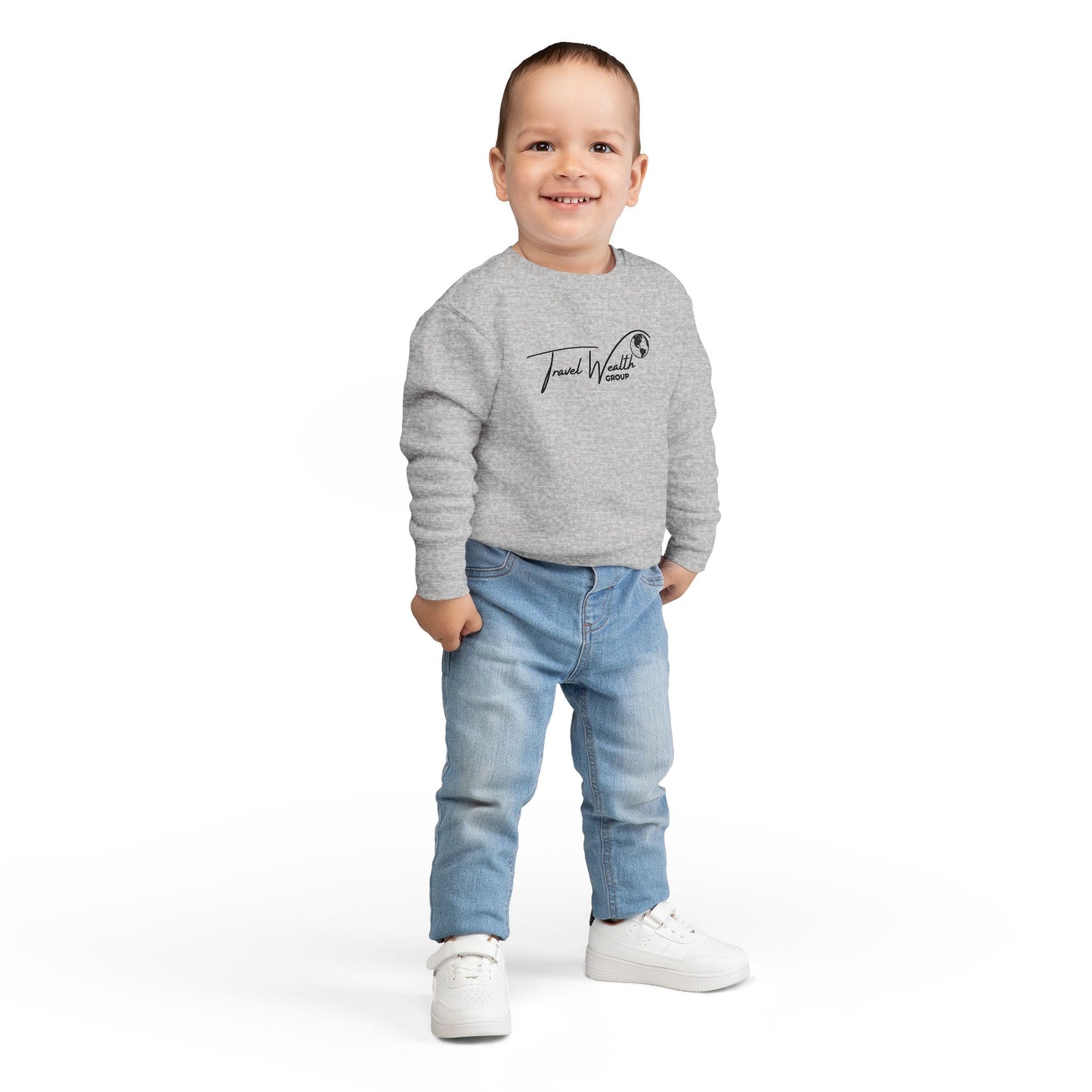 Toddler My mom may talk about travel non-stop Sweatshirt