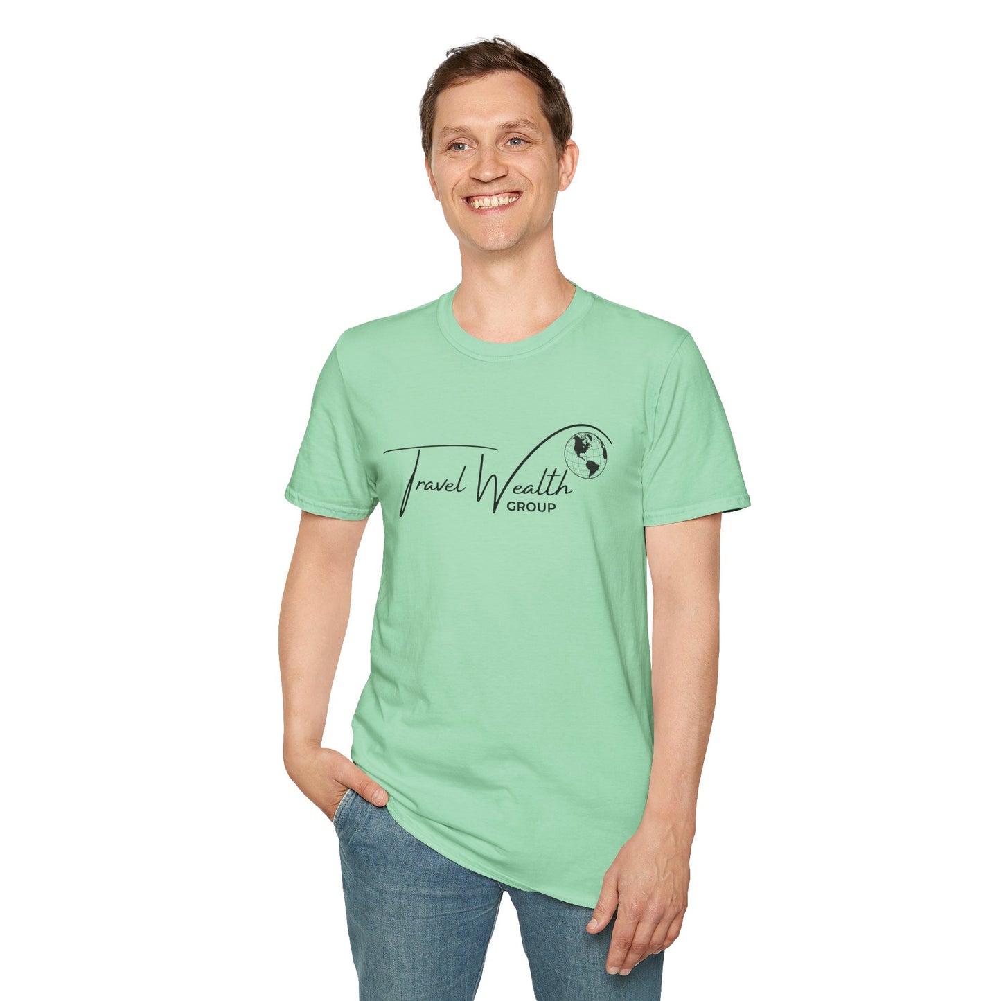 Plain Logo Unisex Softstyle T-Shirt