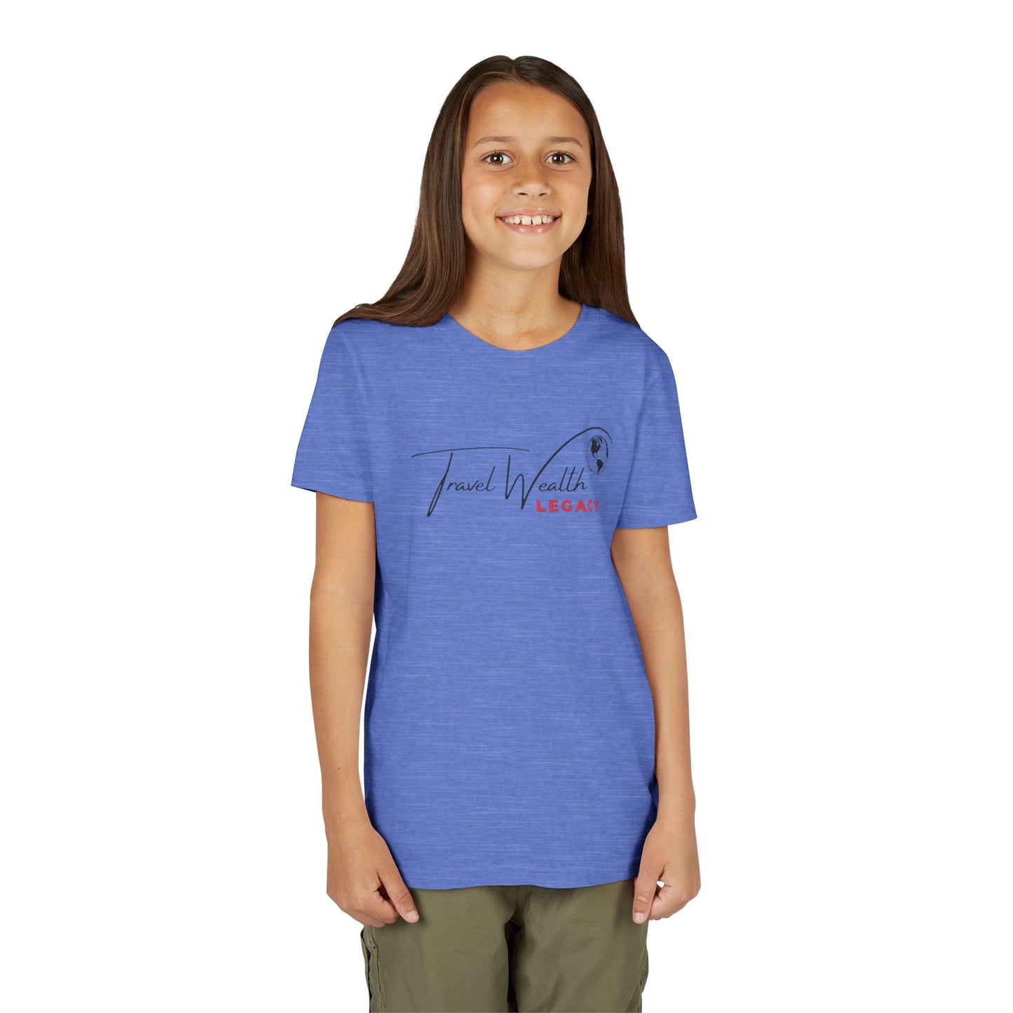Legacy My Mom May Talk About Travel Non - Stop Youth Short Sleeve Tee