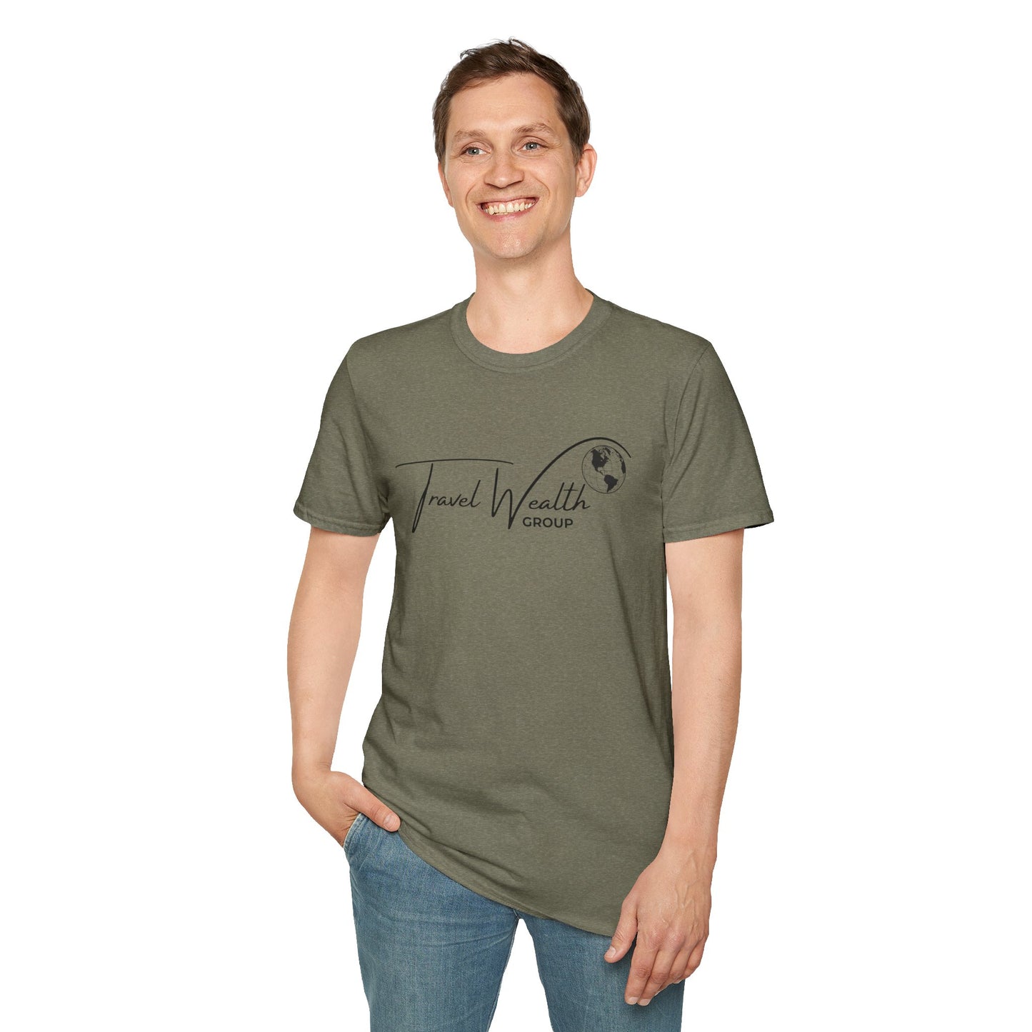 Plain Logo Unisex Softstyle T-Shirt