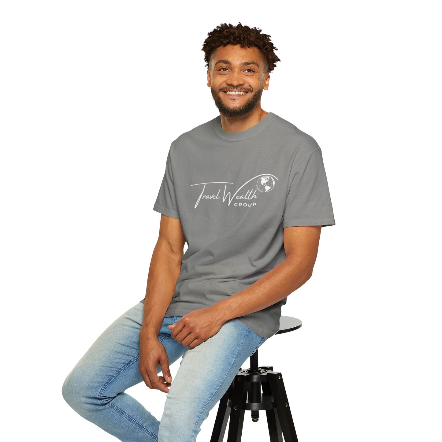 Unisex Garment-Dyed T-shirt I may Talk About Travel Non-Stop