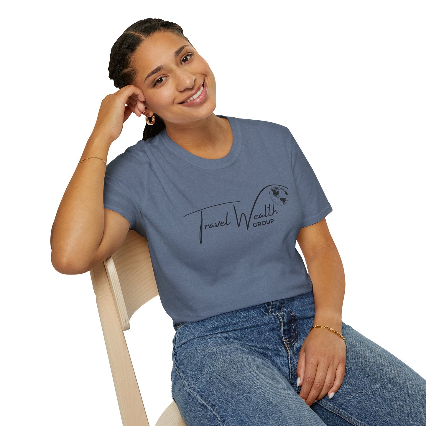 Plain Logo Unisex Softstyle T-Shirt