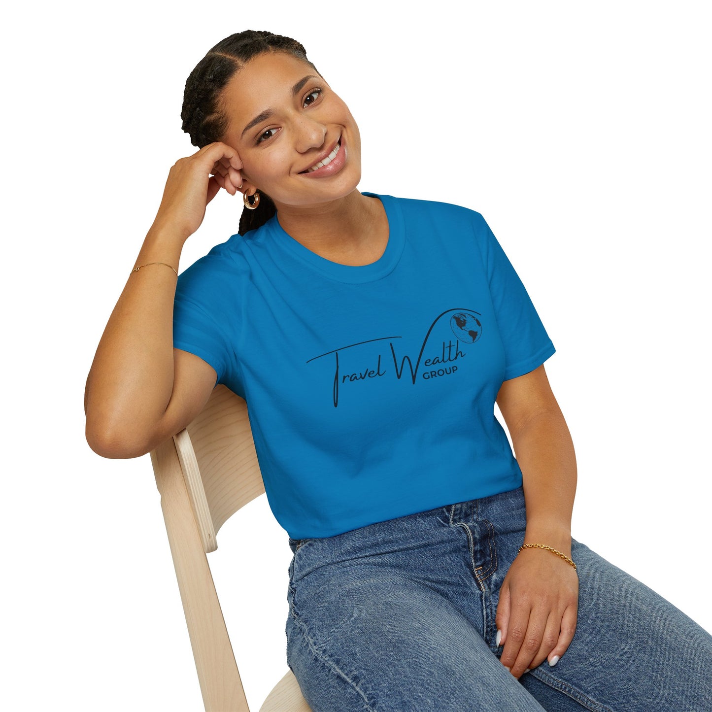 Plain Logo Unisex Softstyle T-Shirt