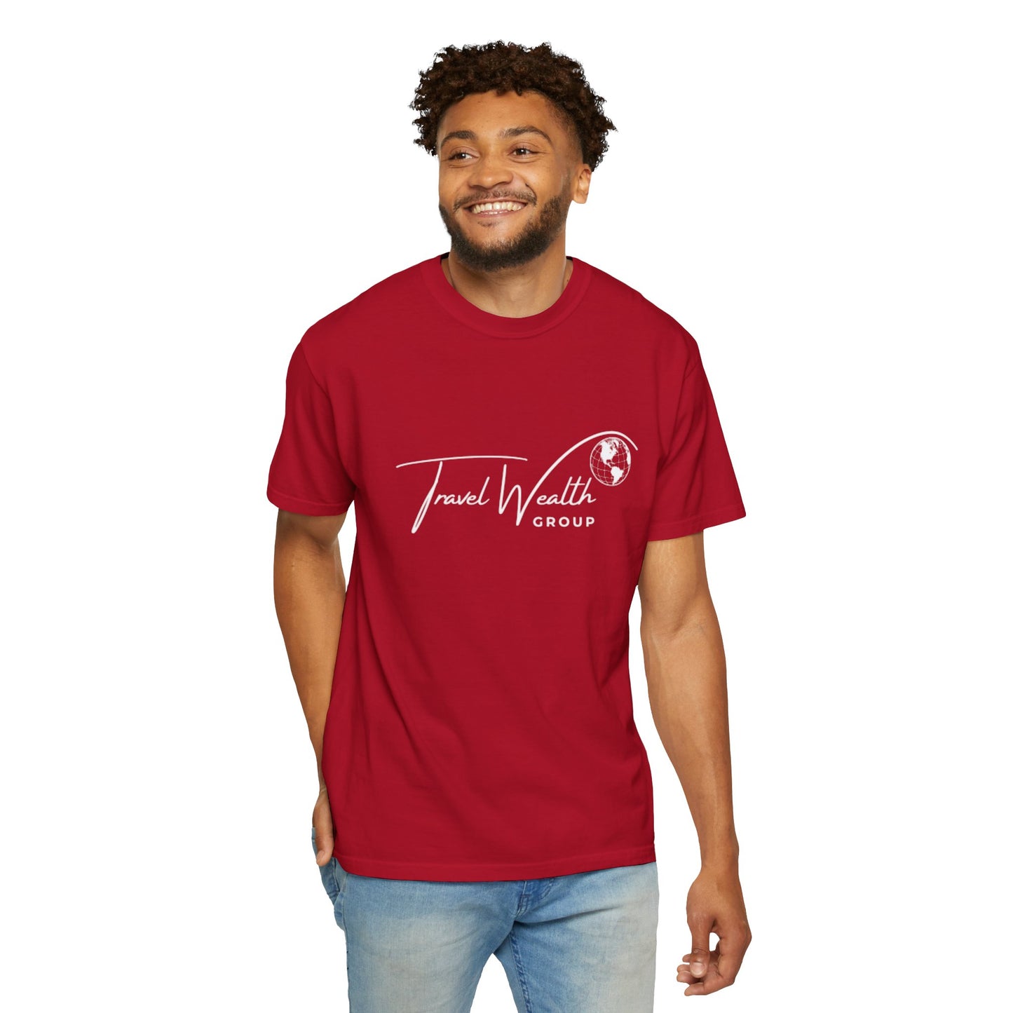 Unisex Garment-Dyed T-shirt I may Talk About Travel Non-Stop