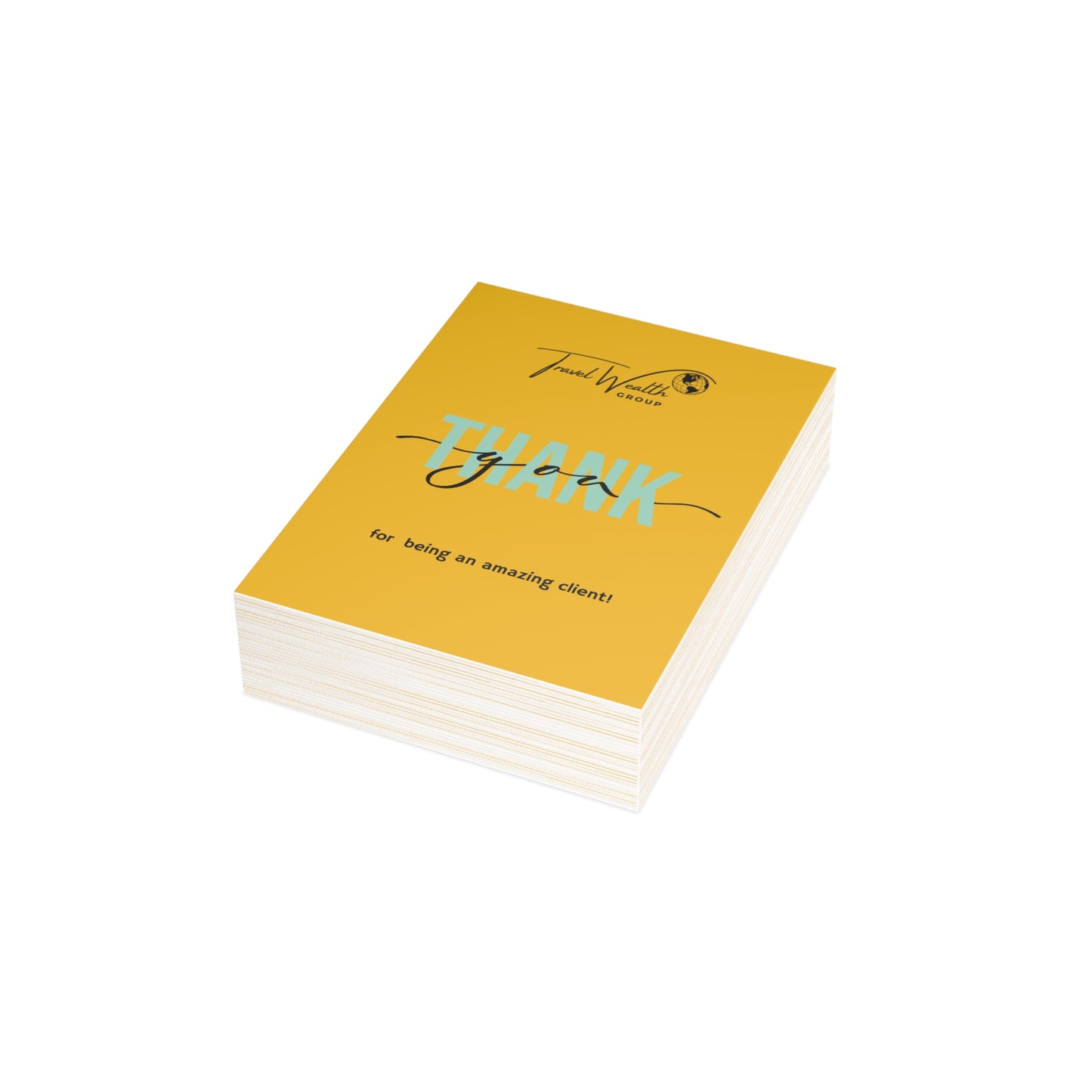 Travel-Themed Postcard Bundle - Thank You Notes & Inspirational Quotes