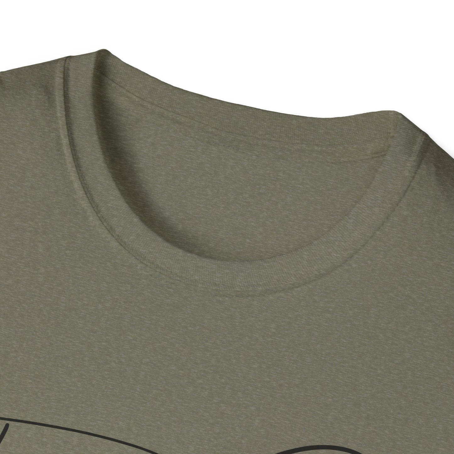 Plain Logo Unisex Softstyle T-Shirt