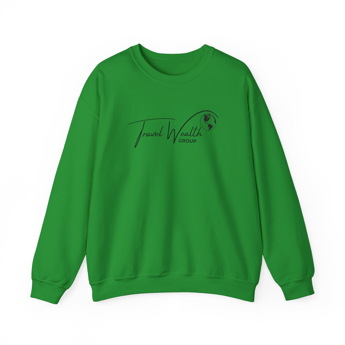 Travel Wealth Group Unisex Heavy Blend™ Crewneck Sweatshirt - Cozy & Stylish for Travel Lovers