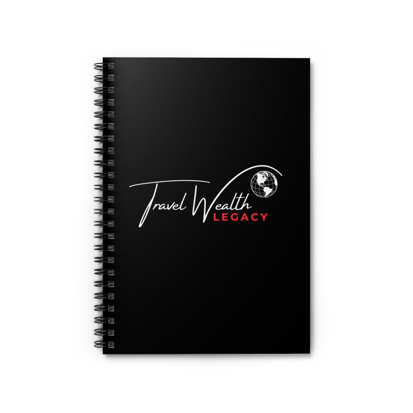 Travel Wealth Legacy  Spiral Notebook - Ruled Line