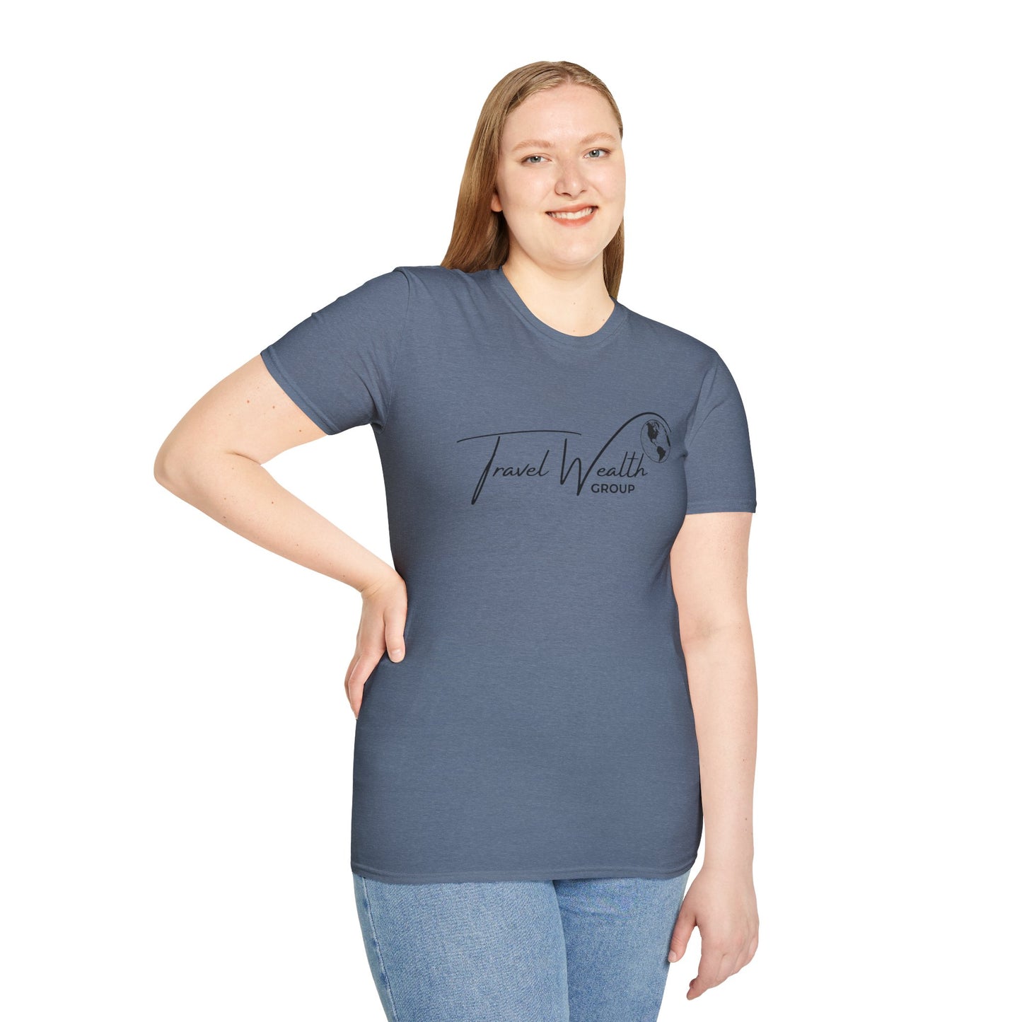 Plain Logo Unisex Softstyle T-Shirt