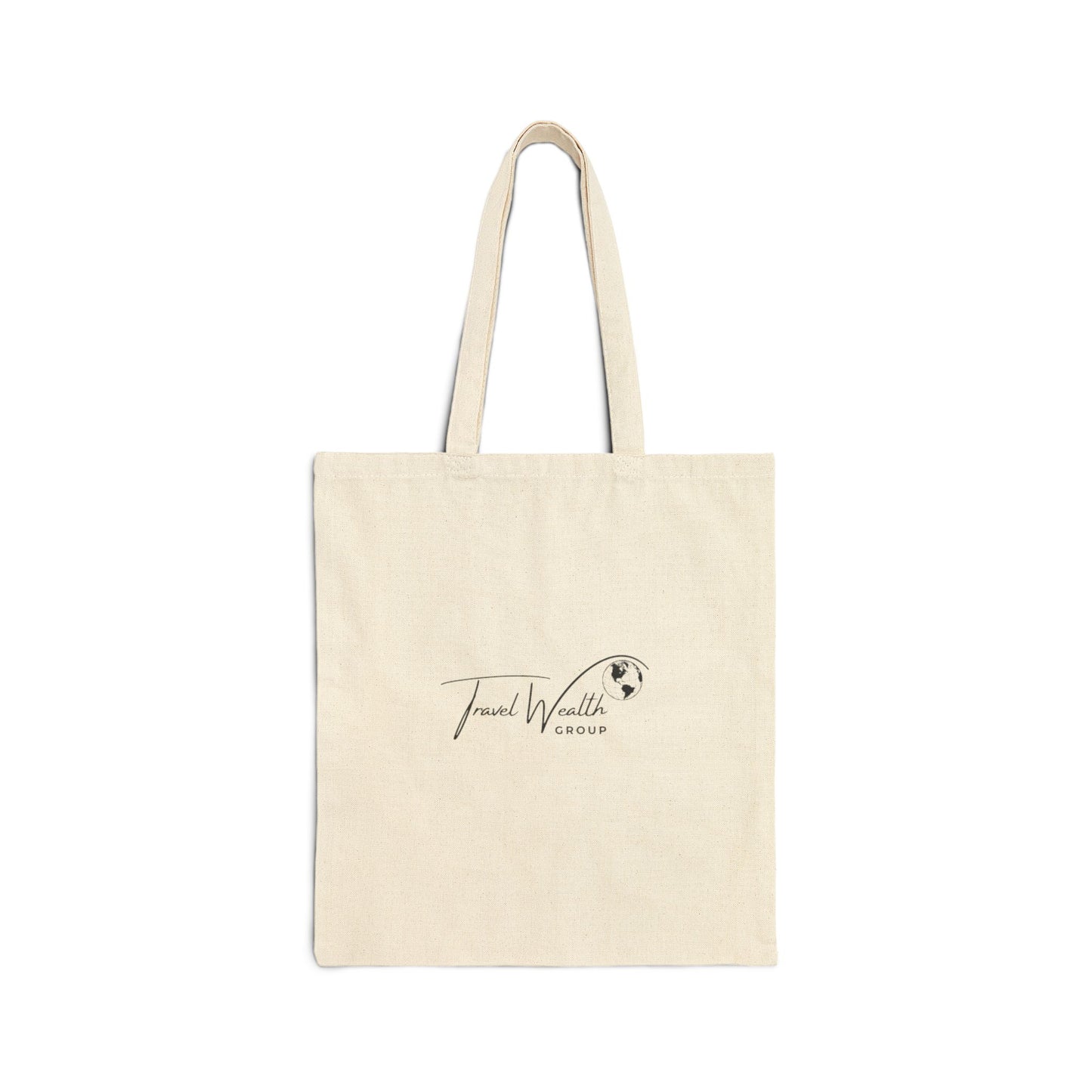 How do you book your own travel? Cotton Canvas Tote Bag