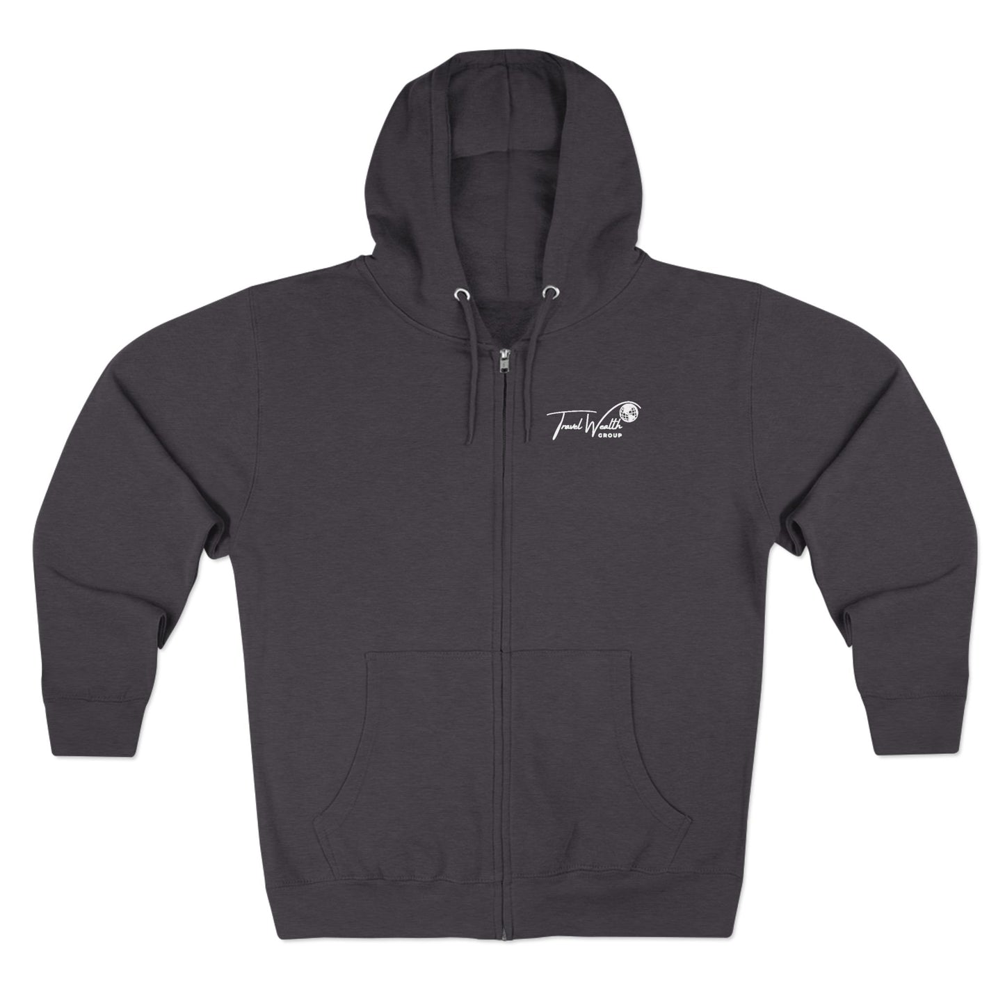 Unisex Zip Hoodie I May talk about travel Non- Stop